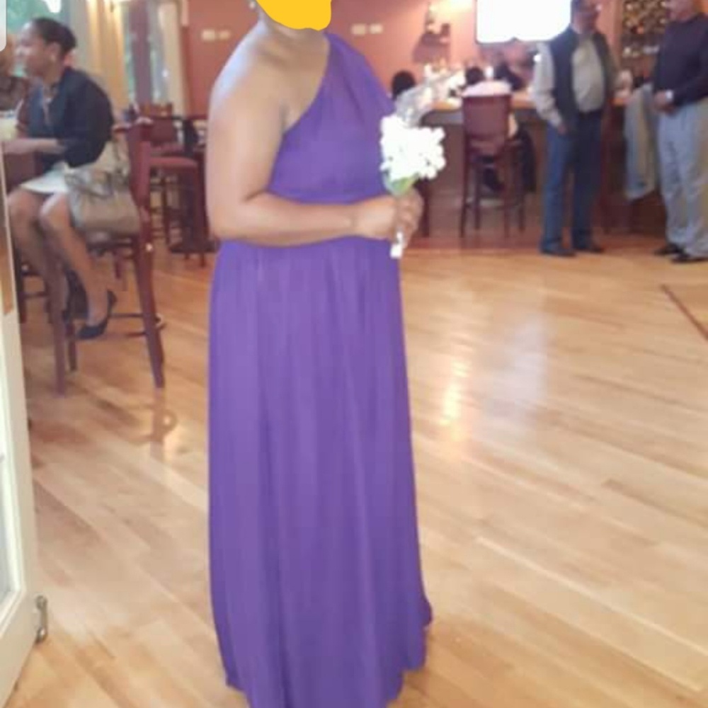 Purple prom dress/bridesmaid dress